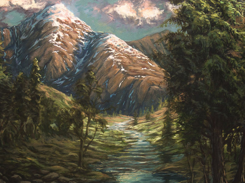Mario Fegan -  Camino a la montaña 