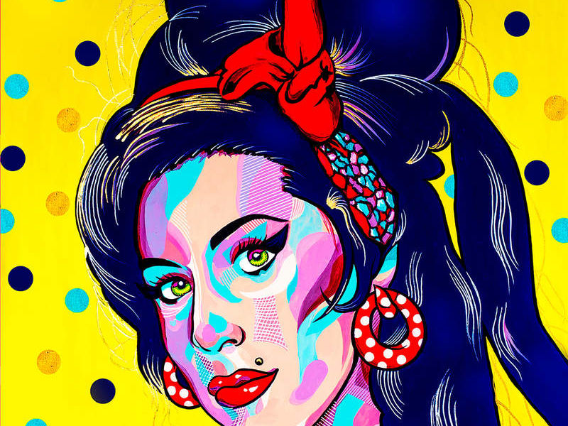 AMY IN YELLOW / POP ART - Tobar Jose | ARTEX