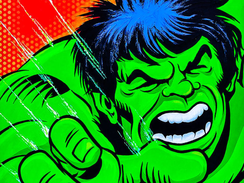 HULK 3D / POP ART