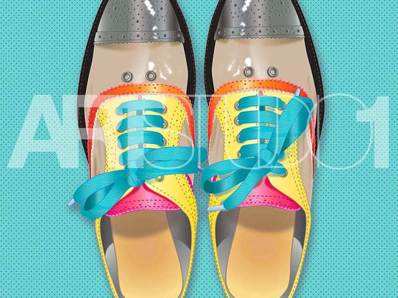 COLOUR SHOES / POP ART