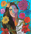 Ana Fernandez / full flower power en la calle  - Fernandez Ana -Miranda Texidor